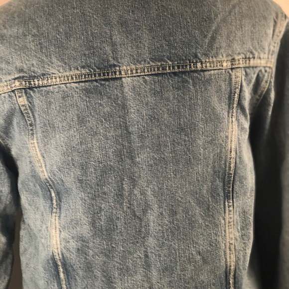 FREE PEOPLE jean jacket with fur lining - Picture 5 of 7